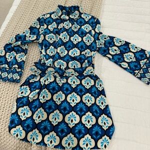 Zara Belted Printed Dress 2157/270 Small